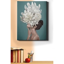 Webstyle Sayılarla Boyama Seti Kasnaklı Gül Kadın 8 60 X 75 Cm
