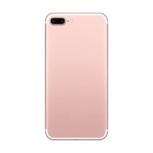 Iphone 7 Plus Boş Kasa Kapak Logolu Süper Kalite R Pembe