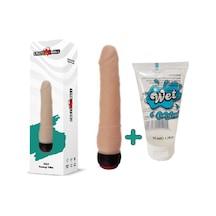 Hızlı Express Crazy Bull Vibes 17 Cm Titreşimli Realistik Vibratör Penis + 50 Ml Kaydırıcı