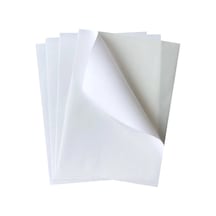 100 Adet Mat Yapışkanlı Boş A4 Etiket Yazıcı Uyumlu Sticker Kağıdı A4 Boyut, Kendinden Yapışkanlı