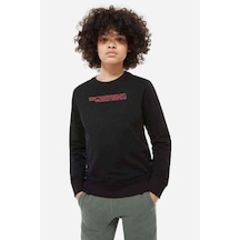 Tshirthane The Offspring Baskılı Unisex Çocuk Siyah Sweatshirt (528542398)