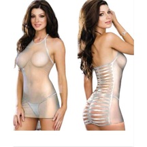 Beyaz Tül Babydoll Gecelik Renk / Beden: Beyaz / M Çok Renkli