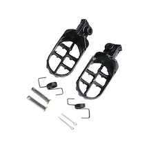 Chuangyinshop Siyah Dirt Bike Için Ayak Pedalları Crf50 Crf70 Crf80 Crf100f Xr50r Motorcycle Ayaklık