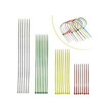 Buradabuldun 30 Parça Plastik Kablo Kelepçe Seti Kablo Düzenleyici Bağlama Bantları