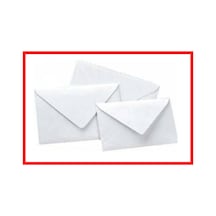 Düğün Atkı Zarfı, Mektup Zarfı,para Zarfı,beyaz 1.hamur Davetiye Zarfı 114x162mm 3 Paket 300 Adet