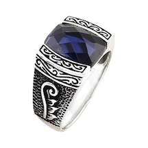 Taja Erkek Yüzük Gümüş 925 Modern Tasarım 47057