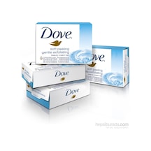 Dove Sabun Soft Peeling Gentle Exfoliating Cream Bar Sabun 100 G 4'lü