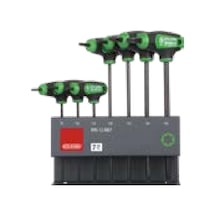Ceta Form 7 Parça T Saplı TORX Anahtar Takımı (Metal Stand ile)