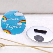 Açacak Magnet Erkek Bebek Magnetleri Uv Baskılı 30 Adet