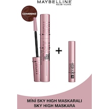 Maybelline New York Lash Sensational Sky High Maskara Kahverengi + Mini Sky High Maskara Siyah 4.5 ML