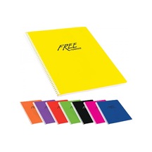 Keskin Free A4 Pp. Kapak Defter 60yp. Düz 320400-99