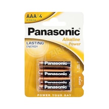 4 Adet Panasonic Alkaline Power 4'lü İnce Pil