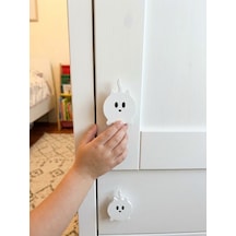 Kedi Mobilya Kulpu Çocuk Odası Kedi Kulpu Dolap Ve Çekmece İçin Kedi Kulpu Tek Ürün Fiyatıdır Beyaz