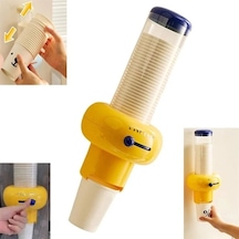 Sunup Sn-29919 Kendinden Yapışkanlı Plastik - Karton Bardak Tutucu Dispenseri