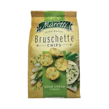Maretti Bruscetta Chips 70 G Soğan & Ekşi Kremalı Çıtır Ekmek Atıştırmalığı 3'li Ekonomik Paket Tarı