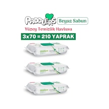 Easy Clean Beyaz Sabun Katkılı Yüzey Temizlik Havlusu 210 Yaprak (3x70) – Yüksek Hijyen