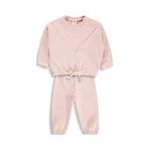 Civil Baby Basic 6-18 Ay Takım - Pembe Pudra Pembesi