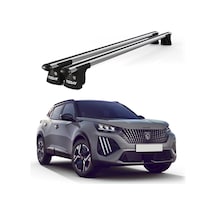 Trio-ıı Peugeot 2008 2013 Ve Sonrası Uyumlu Kilitli Ara Atkı 135cm Port Bagaj Tavan Barı