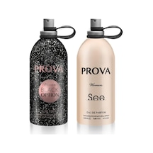 Prova Black Option Ve See Edp Kadın Parfüm Seti X2 120 Ml Ada Esintisi