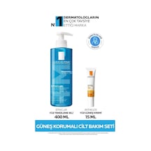 La Roche Posay Güneş Korumalı Cilt Bakım Seti : Effaclar Yüz Temizleme Jeli 400ml & Anthelios Yüz Güneş Kremi 15ml