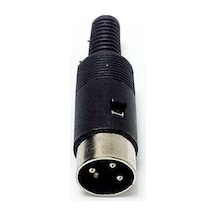 Din Konnektör - 3 Pin - Erkek