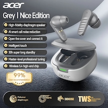 Oldfriend Acer Ohr503 Kablosuz Kulaklık 30h Çalma Süresi Gürültü Önleme Touch Kontrol