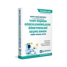 2026 Yapay Zeka Destekli Yurt Dışında Görevlendirilecek Öğretmenleri Seçme Sınavı Görsel Hibrit Kitap Gys Akademi Yayınları