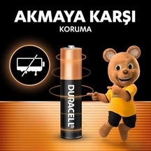 Basıc Aaa Alkalin İnce Kalem Pil 8&apos Li Paket 1,5v Daha Uzun Ömürlü Günlük Cihazlar İçin Güvenilir Güç Plastik İçermeyen Ambalaj - Mn2400