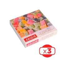 Aktürk Lokum Hindistan Cevizli Meyveli 3 x 300 G