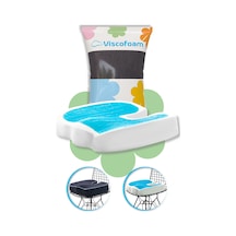 Viscofoam Terletmeyen Ortopedik Oturma Minderi Coccyx Oturma Minderi Visco Oturma Minderi