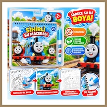 Bezos Bk0014 Sihirli Boyama Kitabı Thomas 22 Çok Renkli