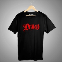 Dio Ronnie James Rock Band Siyah Tişört Siyah