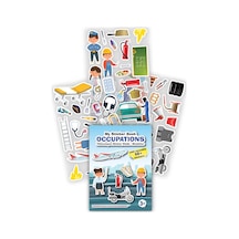 My Sticker Book '' Occupations'' , Tükenmeyen Sticker Kitabı Meslekler