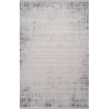 Artemis Halı Karizma 02811c Gri Beyaz Modern Çizgili Halı