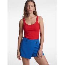 Koton Modal Kumaş Slim Fit U Yaka Askılı Top Kırmızı 6sak10035pk Koton Modal Kumaş Slim Fit U Yaka Askılı Top Kırmızı 6sak10035pk