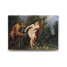 Peter Paul Rubens - Pan And Syrinx Tablosu - 60x40cm 7/8 Yaş