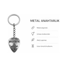 Megadeth Temalı Metal Pena Anahtarlık Unisex Rock Stil Aksesuar Megadeth Temalı Metal Pena Anahtarlık Unisex Rock Stil Aksesuar