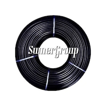 Sumergroup 2X4Mm Polietilen Pe Pnömatik Hortum Siyah 200Mt