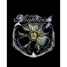Zepplin Giyim Nightwish The Crow The Owl Büyük Sırt Patch Yama