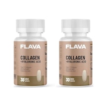 Collagen Ve Hyaluronic Acid Takviye Edici Gıda 30 Tablet 1 Adet 2 Paketi