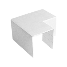 Mutlusan 12x12 MM Kablo Kanalı için 90 L Köşe 5 Adet