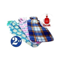 Nerox Desenli Kılıflı Sıcak Su Torbası 2 Lt