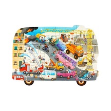 Forus Cesur Itfaiyeci / 24 Parça Ahşap Puzzle