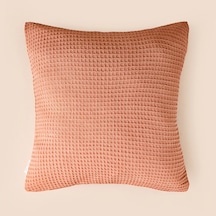 Soft Luma Kırlent Kılıfı - Kiremit - 45x45 Cm Çok Renkli