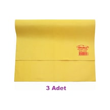 Polikur Extra Emici Güderi Oto Kurulama Ve Temizlik Bezi 50X70 Cm 3 Adet