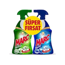 Marc Mutfak Yağ Çözücü Sprey 6 x 750 ML + Banyo Kireç Sökücü Sprey 6 x 750 ML