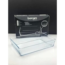 Paşabahçe 59964 Borcam Dikdörtgen Tepsi