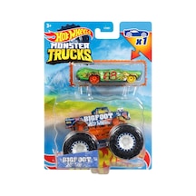 Hot Wheels Monster Trucks İkili Araba Paketi - 5 Adet Tarı Çok Renkli