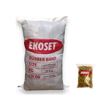 Kauçuk Kalın Paket Lastiği 180x6mm 25 Kg