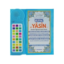 Sesli Yasini Şerif Ögreten Cihaz Sesli Yasin Kitaplı Mavi